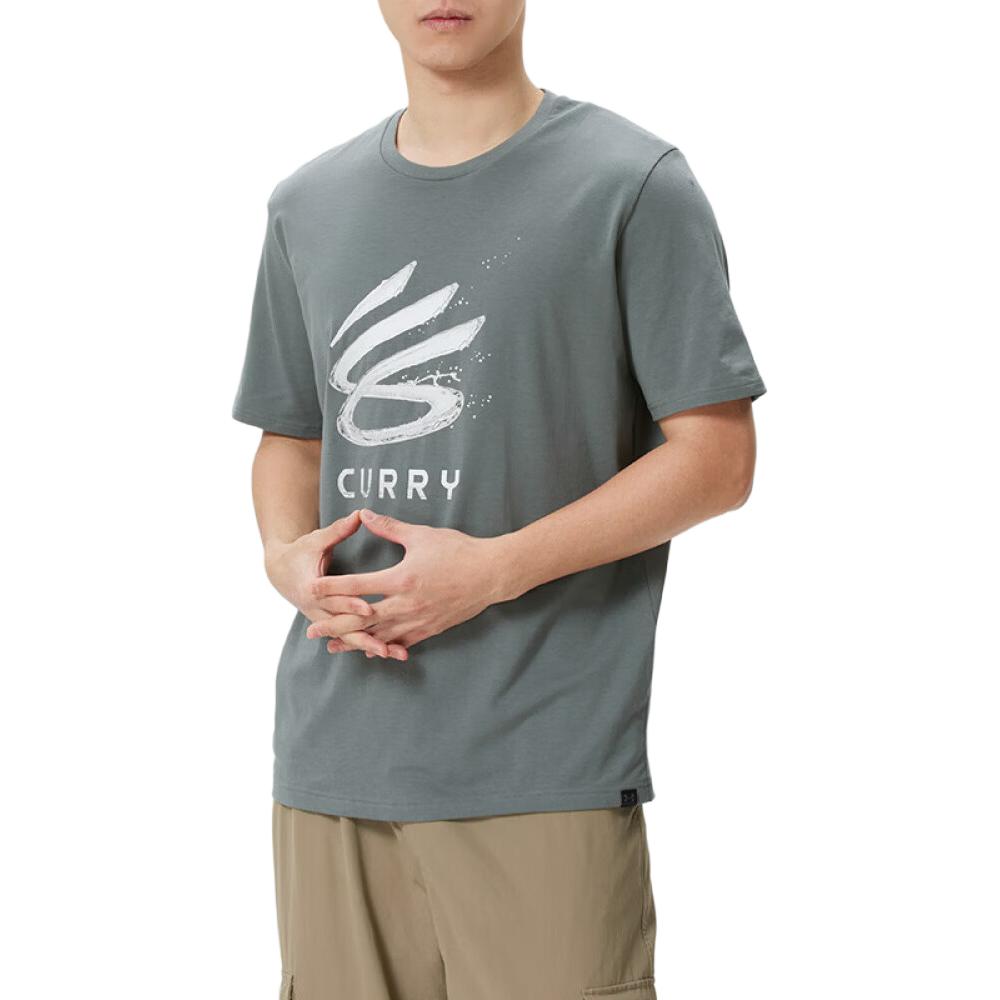 Under Armour Loose Fit Sports Casual Breathable T-Shirt Men Tops 6011257-709