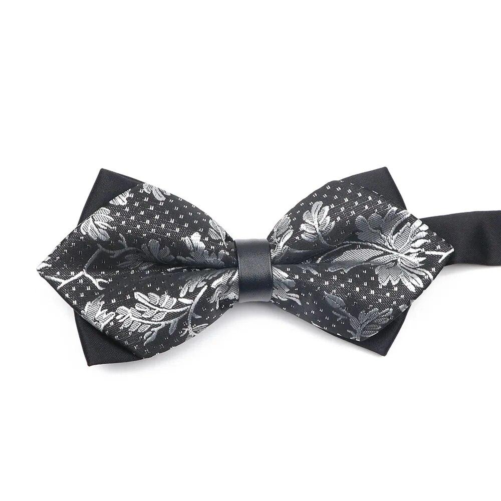 Men Bow Ties Groom Wedding Fashion Adjustable Tuxedo Bowtie Business Colorful Neckties