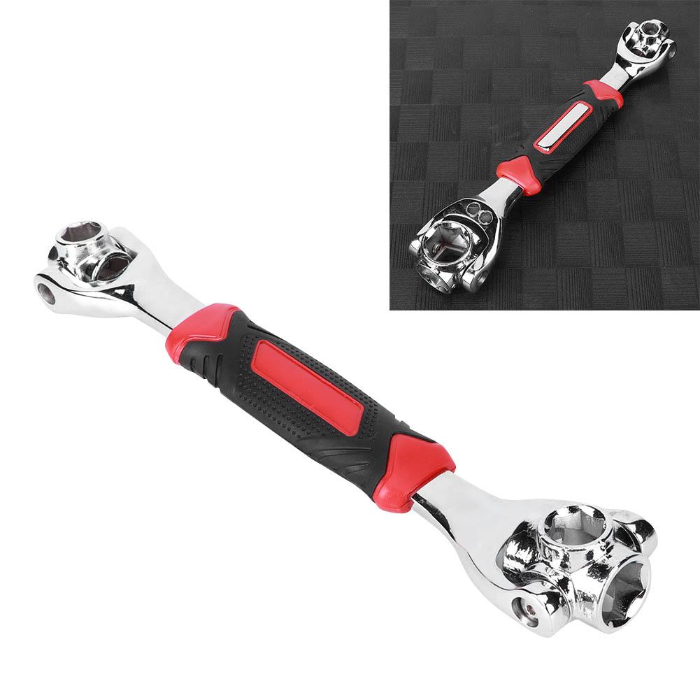 8 In 1 Socket Wrench Rotatable MultiFuntion Reparing Hand Tools with Magnet 821