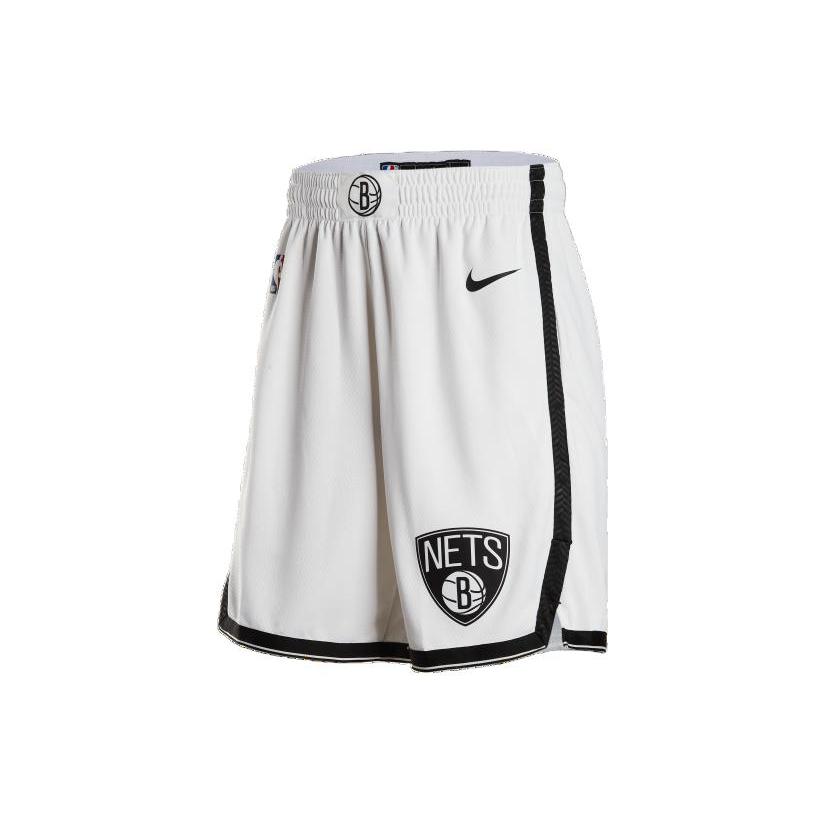 New Nike Nba Brooklyn Nets City Edition Swingman Shorts AJ5583-100