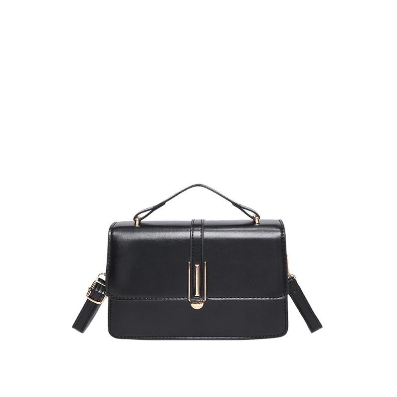 

Элегантная Минималистичная Маленькая Квадратная Сумка Через Плечо Для Женщин В Шикарных Осенних И Зимних Цветах чёрный