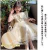 Princess Dress for Piano Pearl Short Cute Long Perfect for Piano and Commemorative Photos [Jzozuxvv] Girls' Recitals, Collar, Sleeves, Formal, Dress,