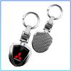 For Mitsubishi Lancer 7 8 I200 Pajero Montero Sport Outlander ASX Mirage Eclipse Car Key Chain Keyring Pendant Metal Keychain Holder Accessories