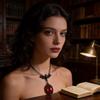 Gothic Bat Necklace For Women With Vampire Pendant And Cross Chain Style