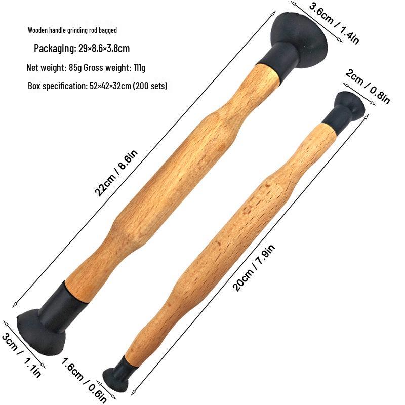 Pneumatic Valve Lapping Tool with Suction Cup and Paste for Car Repair