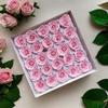 25PCS/Box Soap Rose Flowers New Style DIY Handmade Gift for Mother's Day Valentine Wedding Shower Favor Home Party Decor