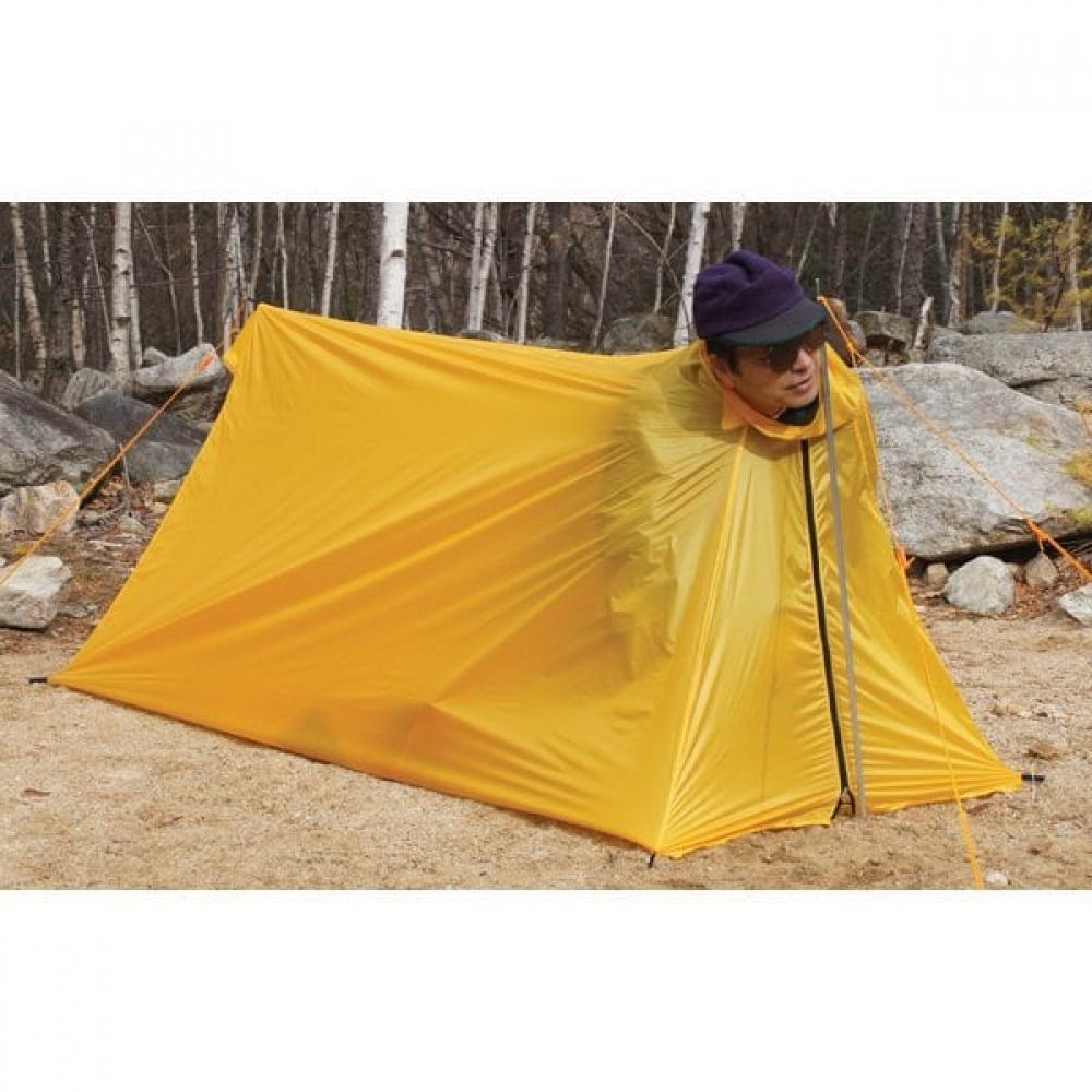 AraiTent Bivouac Tent 1 Long 1 2 Person Tent Yellow 371001