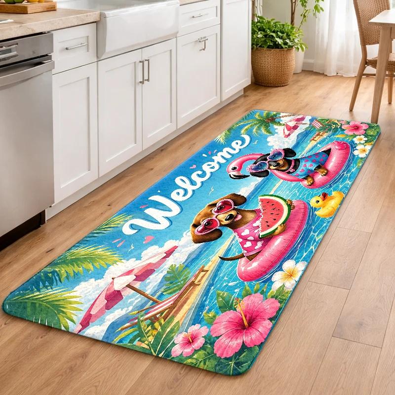 1pc Area Rugs Doormats Bath Mats Floor Mat, Household Use, Soft, Easy to Clean, Suitable for Entrance Mat Doormat Front Door H