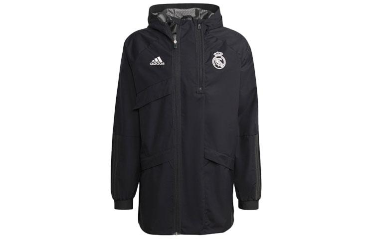 Adidas Real Madrid C.F Jackets Men s Black Hooded Moderate Other GR4275 M