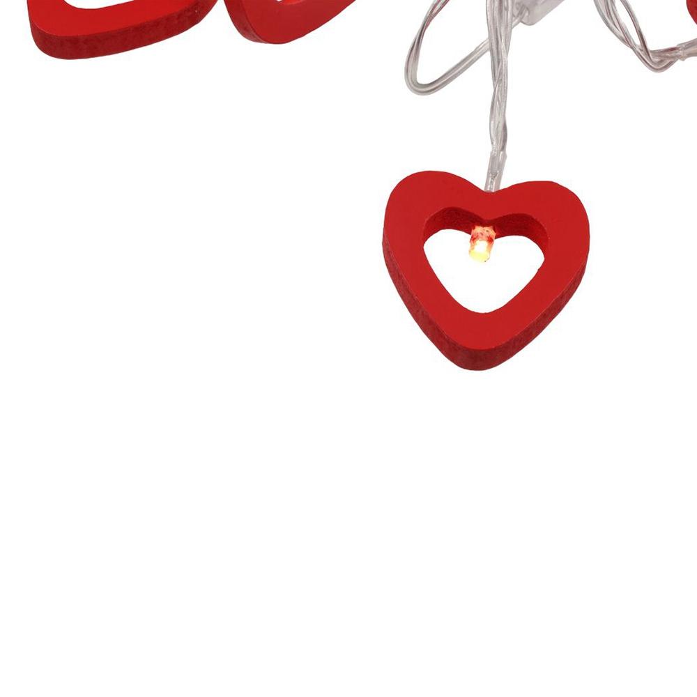 Hanging Fairy Lights Wooden Night Light Party Decoration Atmosphere Lamp  Bedroom