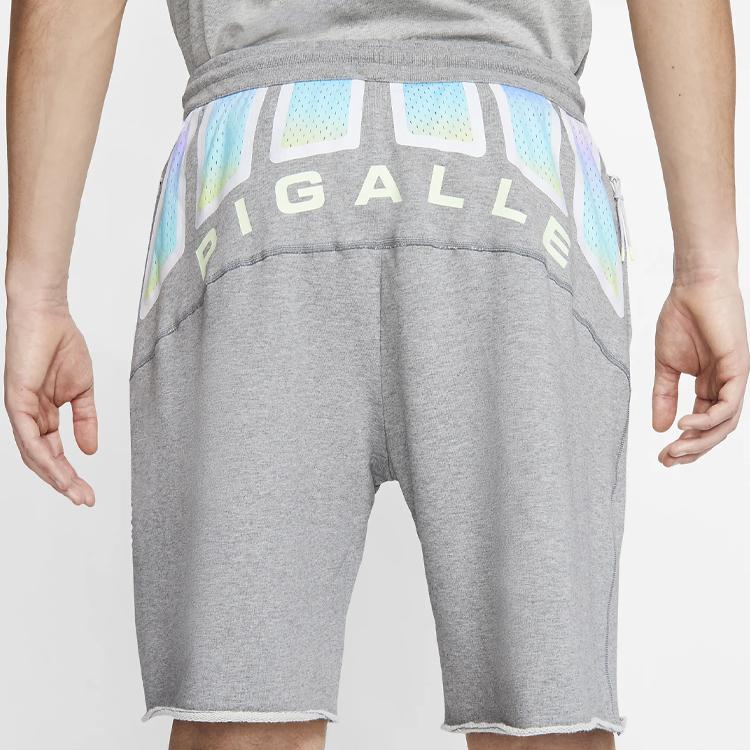 Nike X Pigalle Fleece Shorts Dark Grey Heather Men Bottoms CI9952-063