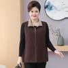 Women's Plus Size Autumn Sleeveless Lapel Vest Coat