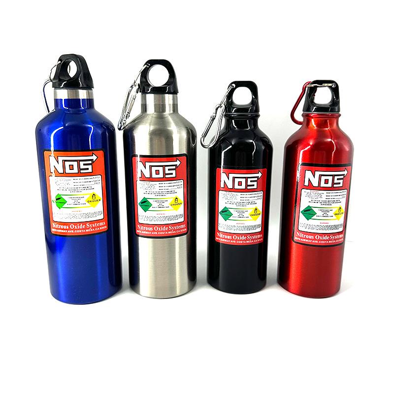 NOS Nitrous Oxide Kettle: 500ML JDM Insulated Water Bottle for Motorcycle and Mountain Bike Cycling