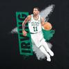 Nike NBA Collaboration Dri-Fit T-Shirt Boston Wizards Letter Quick-Dry Crew Neck Short Sleeve Kids Tops Black 3Z2B7BAYS-CELKI