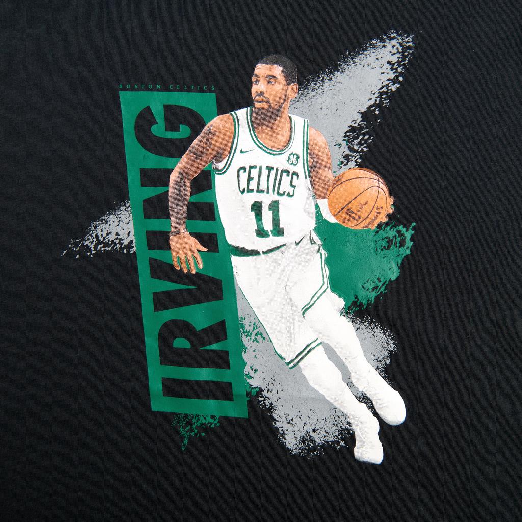 Nike NBA Collaboration Dri-Fit T-Shirt Boston Wizards Letter Quick-Dry Crew Neck Short Sleeve Kids Tops Black 3Z2B7BAYS-CELKI