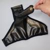Sexy Men Latex Briefs Long Penis Sheath Fetish Lingerie Rubber Underwear Condom Gay Night Clubwear Roleplay Underpant