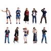 1/64 People Figure Resin Mini Architectural Figurine for Micro Landscape
