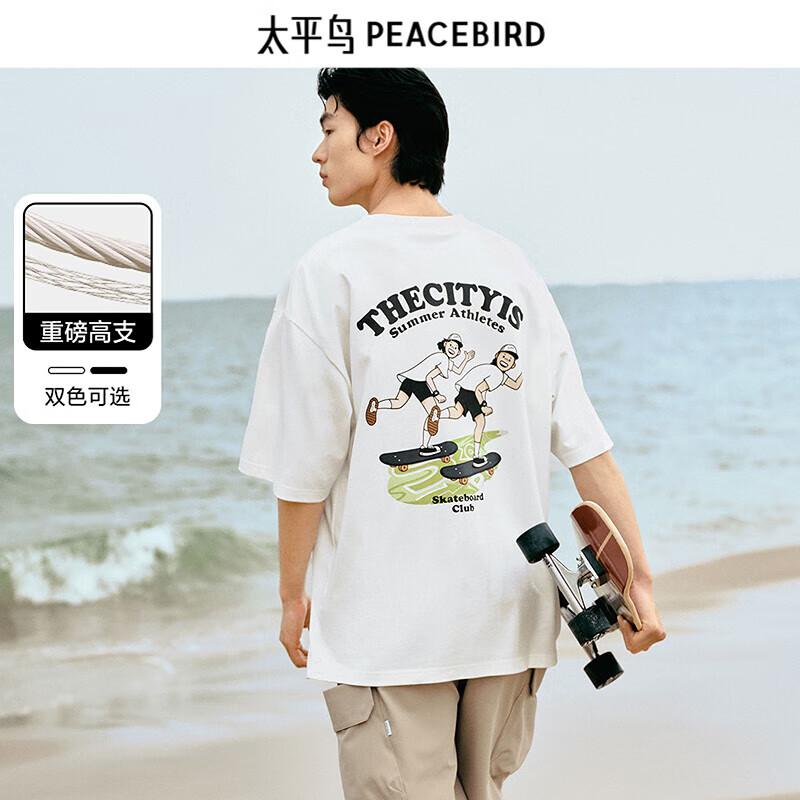 PEACEBIRD Men s ZOLA Collaboration Loose Fit Graphic T-Shirt 2XL