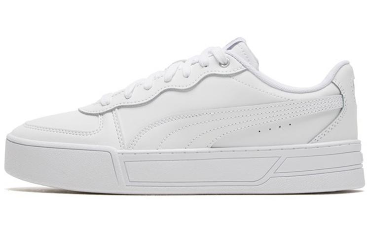 Puma Wmns Skye  White SiIlver Grey  35.5