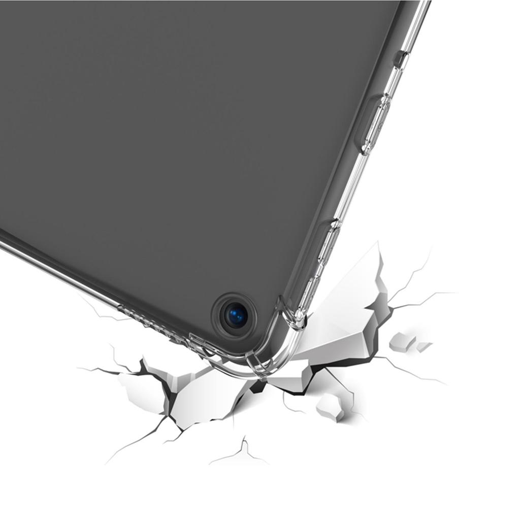 Cover For Amazon Kindle Fire HD 10 HD10 2017 2019 2021 10.1 Inch Tablet Case TPU Silicon Transparent Slim Airbag Cover Anti-fall