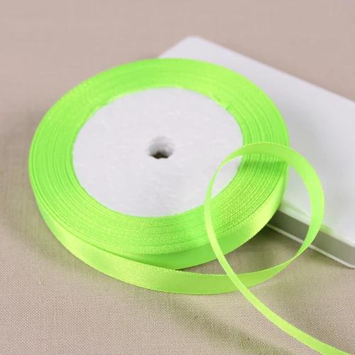 10mm Satin Ribbons DIY Wedding Birthday Party Artificial Silk Roses Crafts Supplies Sewing Acces Scrapbooking Material 25Yards