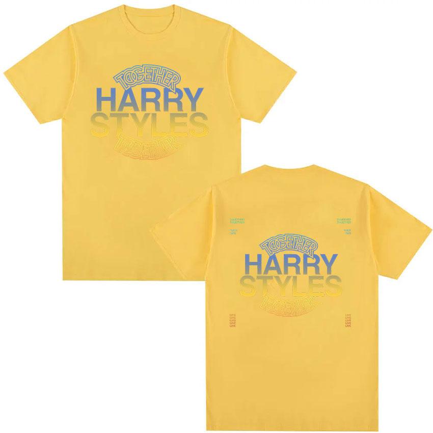

Harry Styles 2026 Together Tour Shirt Summer Fan Supplies Men Women Luxury Fashion Retro Harajuku Oversized Tshirt Cotton S