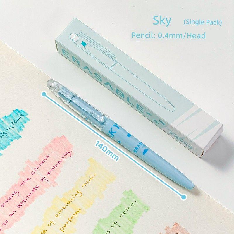 

The Pen Side Said That Heat-Sensitive Erasable Fluorescent Pen Good-looking Minimalist Hand Account Student Notes Key Points Marker Sky