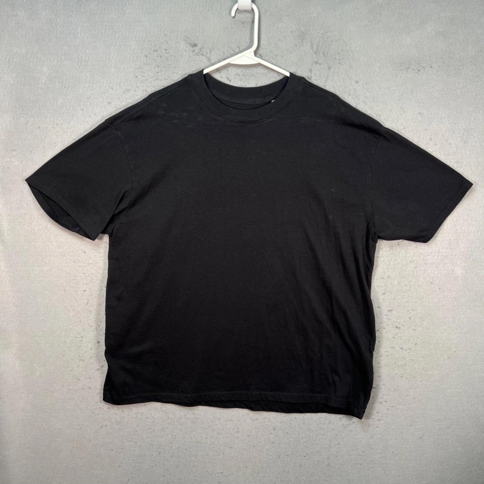 

Fear Of God Essentials Мужская футболка Черная Размер L Смесь хлопка 4XL