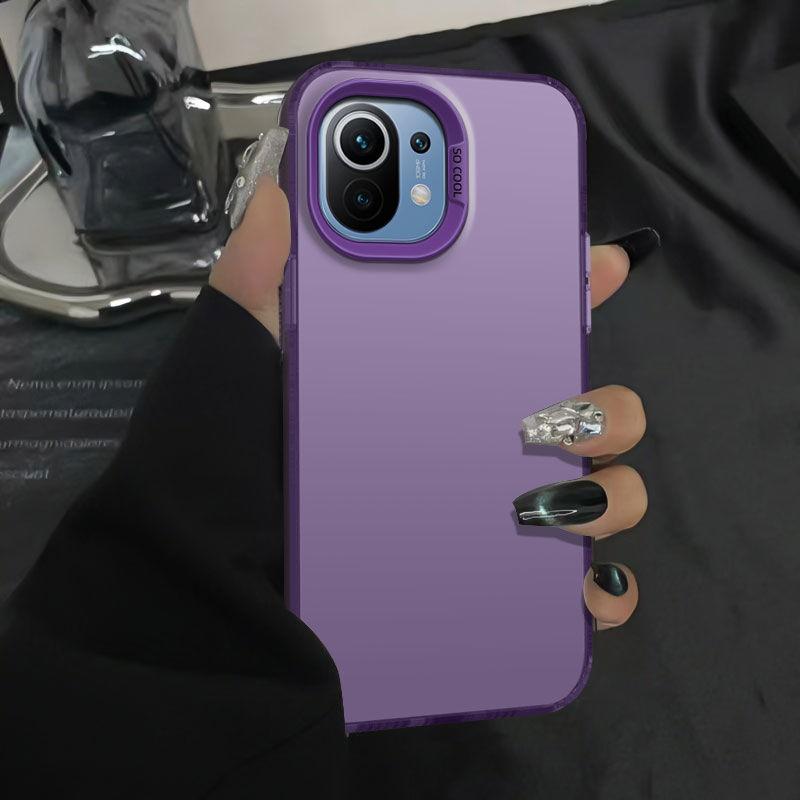 

Для Xiaomi 11 Lite 5G NE Чехол Mi 11 Lite Mi 11 lite 5G Чехол для телефона Противоударный защитный чехол Задняя крышка с защитой от отпечатков пальцев IMD Xiaomi 11 Lite 5G NE