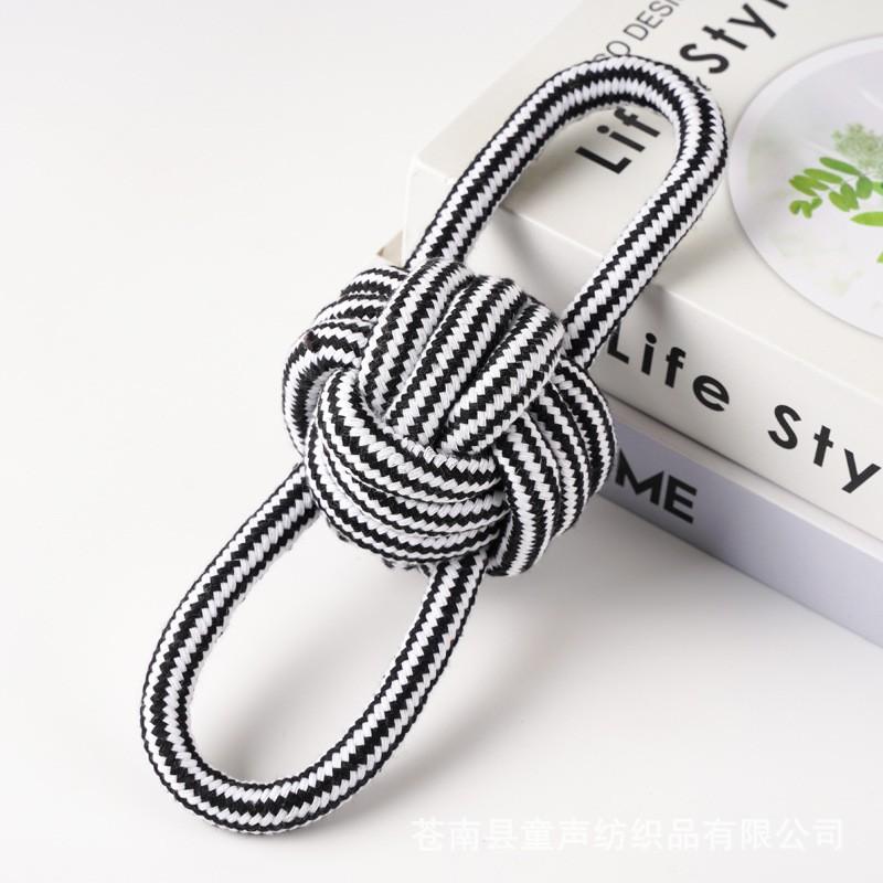 Durable Cotton Rope Knot Dog Toy Set Small Medium Breeds Teeth Cleaning Chewing Interactive Play