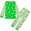 Children's Fashion Suit Skirt Round Neck Long Sleeve Top Pants
