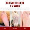 5 par eksfolierende fotmaske Fruktsyreforyngelse Fjern hard hud Skrubb Aha 30%+Bha 2% peeling Glatt fuktighetsgivende helse