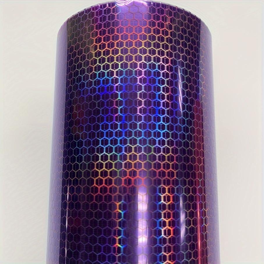 Automobile Laser Rainbow Car Motorcycle Headlight Film Front and Rear Headlight Decoration Waterproof Vinyl Film