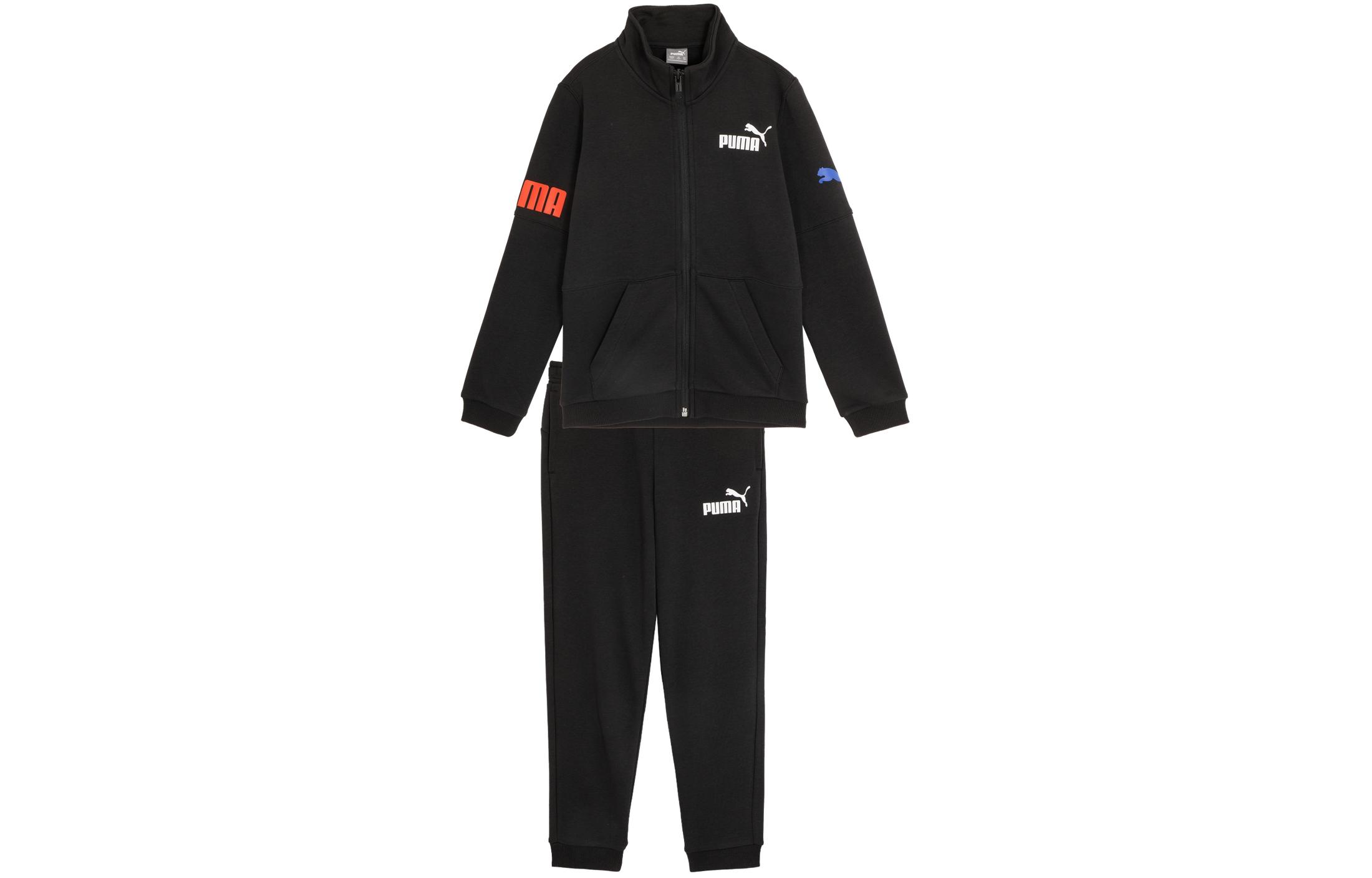 PUMA Casual Sportswear Black Kids 674265-94 110