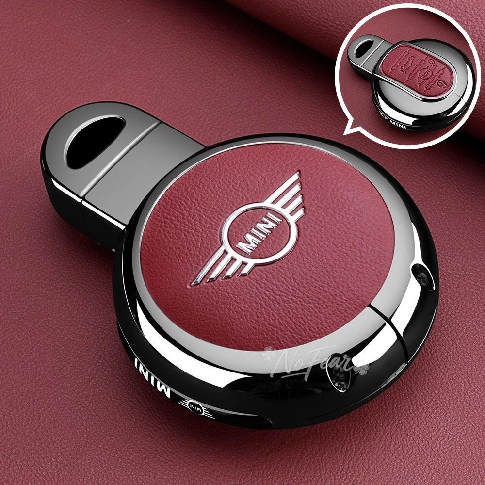 BBIO8 Zinc alloy Car Remote Key Cover Case Shell Protector For BMW MINI COOPER S ONE JCW F54 F55 F56 F57 CLUBMAN COUNTRYMAN Stickers