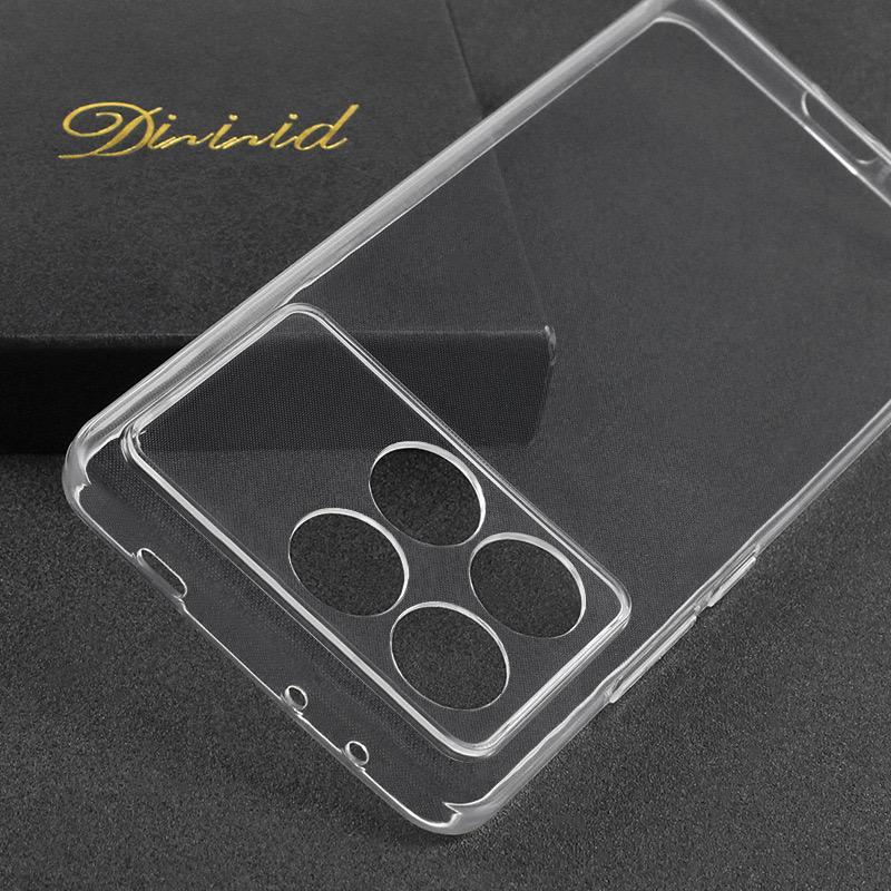 For Xiaomi Poco F6 Pro 5G/Redmi K70 5G/K70 Pro 5G Phone Case Clear Shell Anti-Scratch TPU Phone Cover