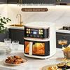 Rongshengda Smart Multifunctional Air Fryer Oven - Large Capacity, Fully Automatic, Electric Visual Fryer for Home Use