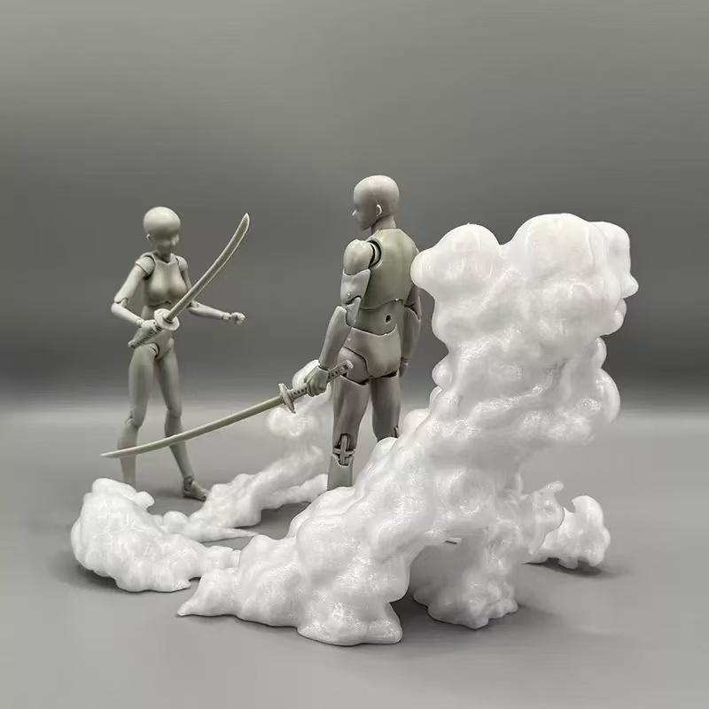 Anime Figure White Scene Special Effects White Ver.  Accessories For Compatible With Movable Dolls Toy Gift