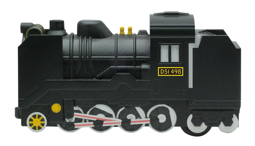 Masudaya Corporation Panel World Special Vehicle D51 Steam Locomotive