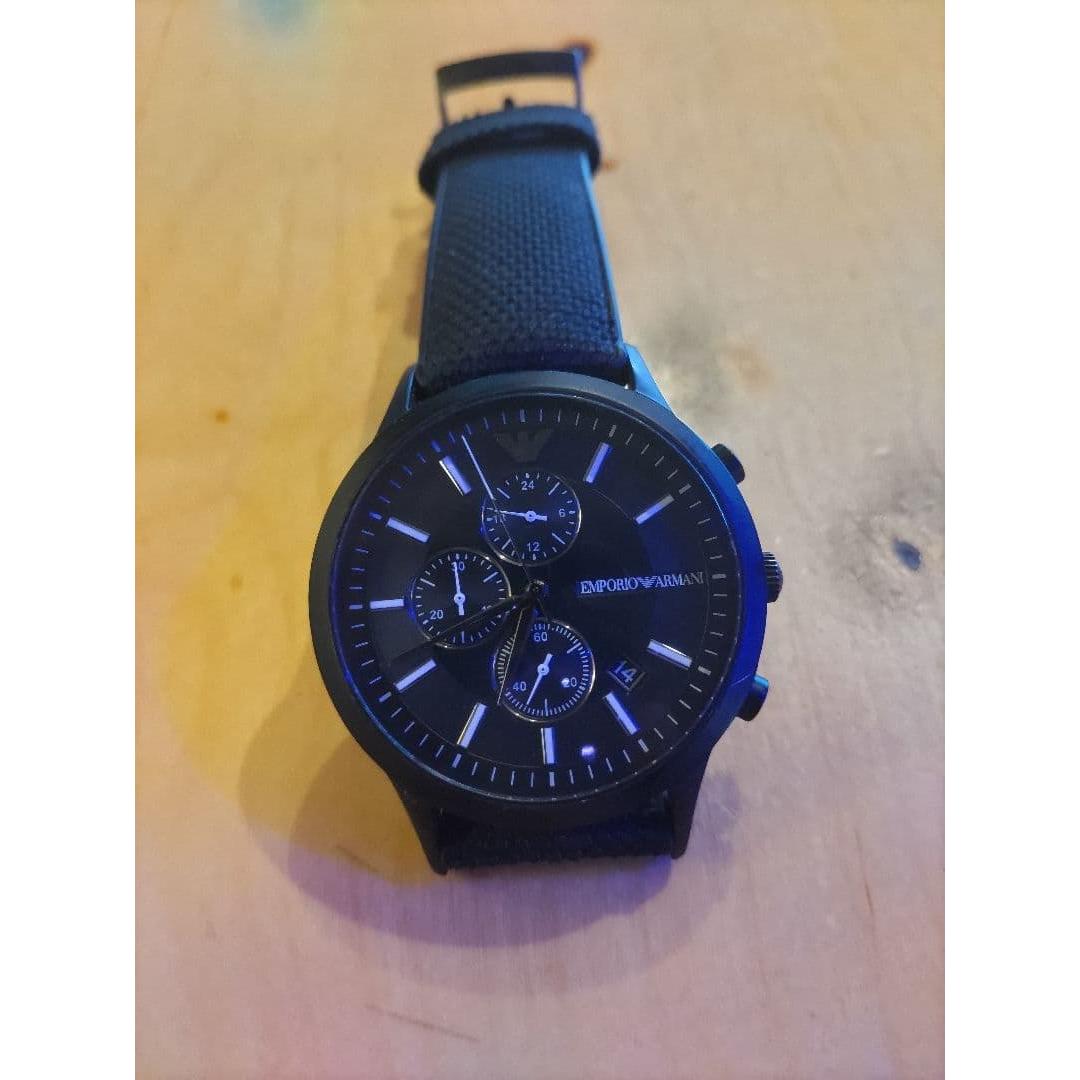 Used EMPORIO ARMANI Armani watch AR11457 battery dead