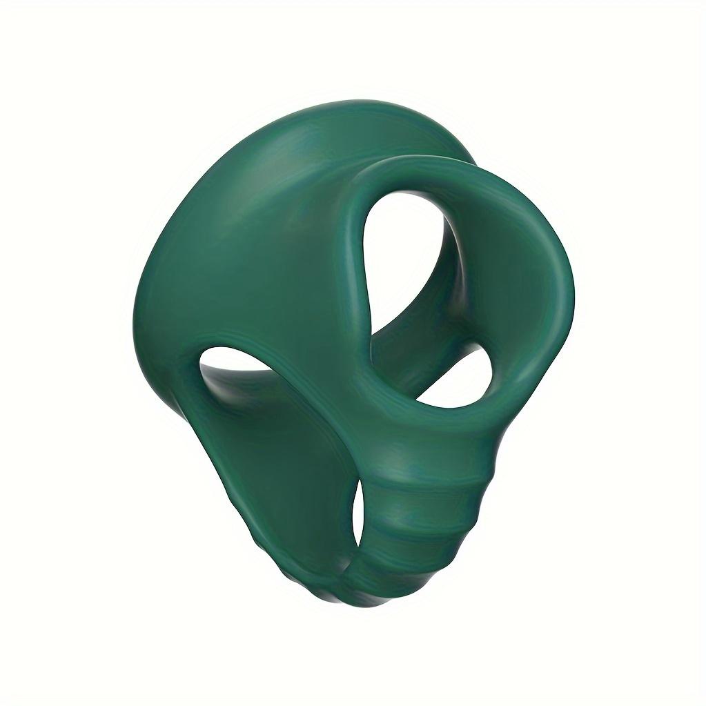 Triple Silicone Cock Rings for Men - Ultra-Comfortable, Stretchy Intimate Toys to Boost Pleasure | Body-Safe Design