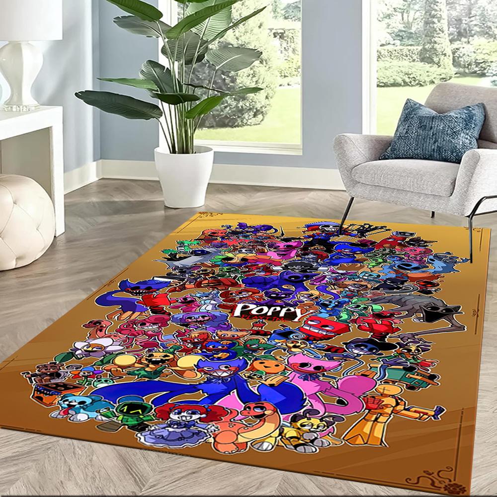 Digital Circus Area Rug Design For Outdoor Dining Room Living Rooms Foyer Antislip Carpet Anime Office Decor Gift For Festivals