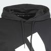 adidas Essentials Big Logo French Terry Hoodie Black/White Men Streetwear IN6164