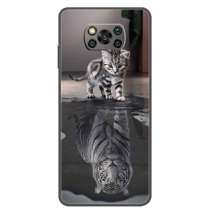 For Poco X3 Pro Case Cool Silicone TPU Soft Print Phone Cover For Xiaomi Poco X3 NFC Case Funda Pocophone X3 Pro PocoX3 Pro Capa