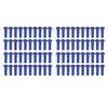 80pcs   Spoke Hats Iron 14mm Mountain Road Cycling Spoke Nipples for 14G Spoke Wire