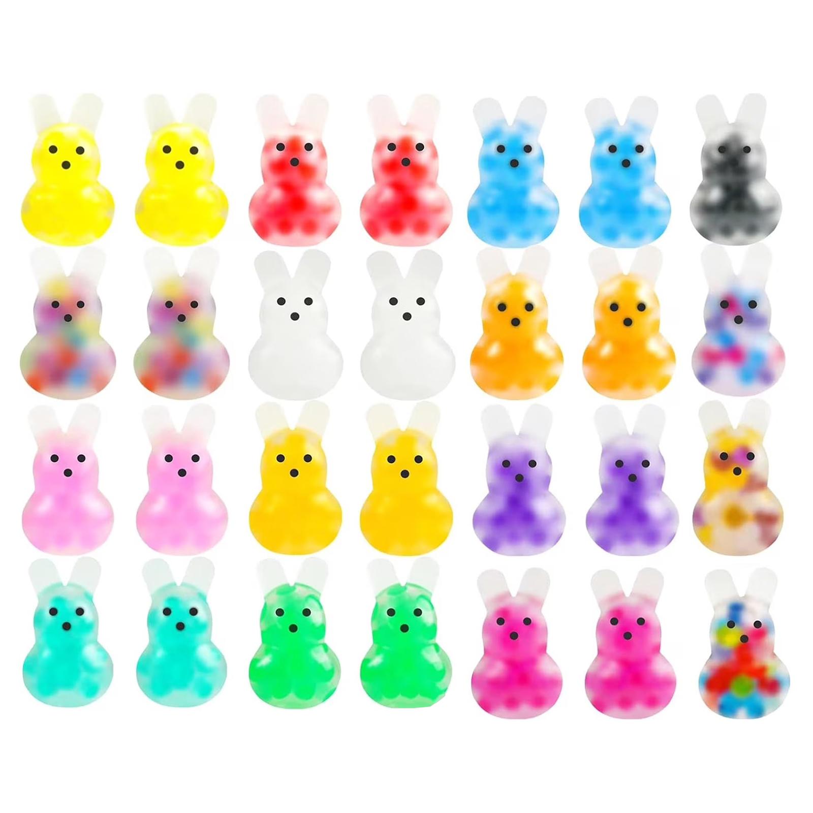 

Little Beads Pinch Toys 28pcs Set, Easter Egg Filling Kids Toys Decompression Toys