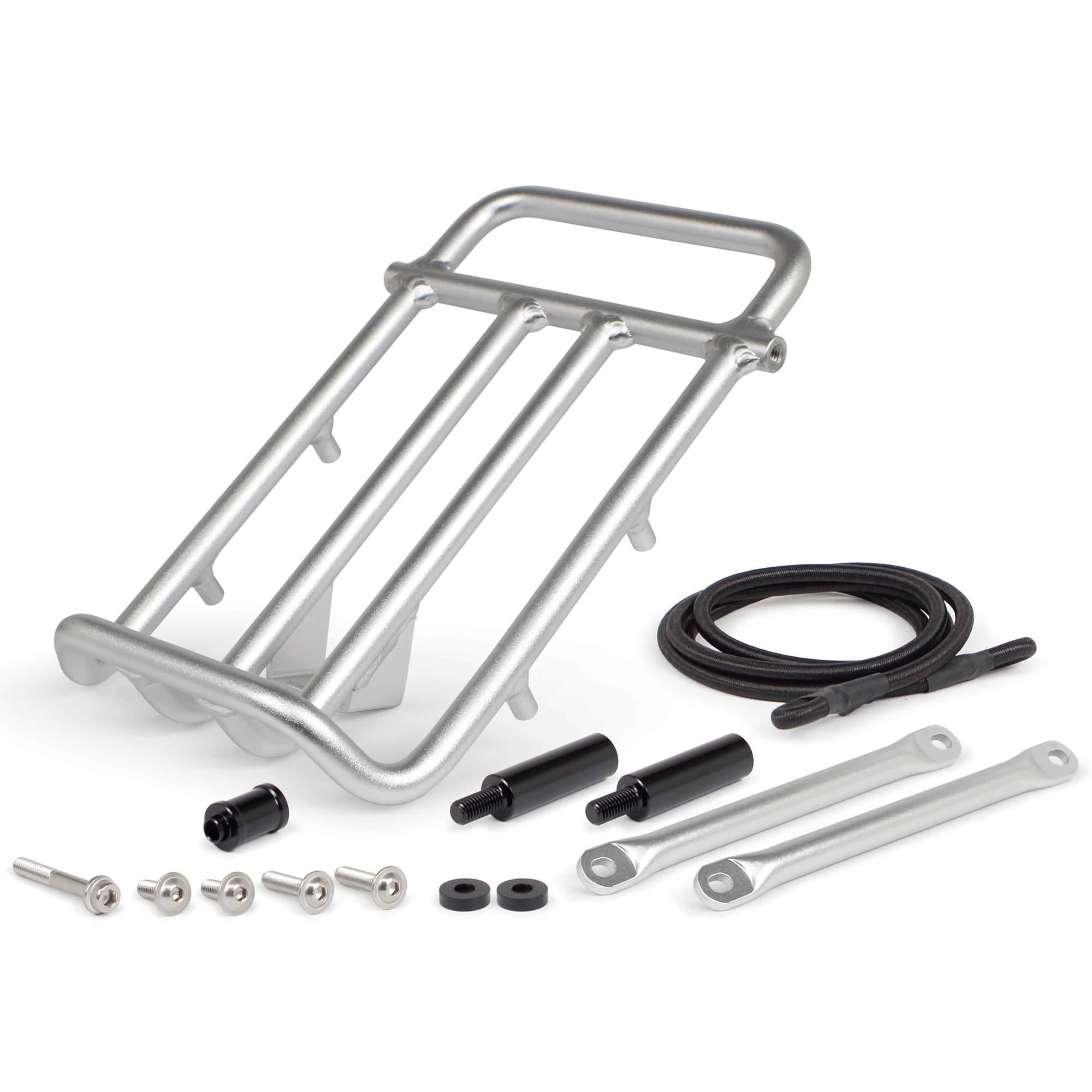 

Special Parts Takegawa (TAKEGAWA) Aluminum Center Carrier Kit (Silver) for CT125 and Hunter Cub (JA55/JA65) 09-11-0401