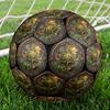 Steampunk Turtle Garden Round Football Size 5 Adult Ball Suitable for Training Matches and Outdoor Team.