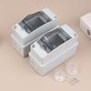 2/1Pcs Power Distribution Protection Box Circuit Breaker Box Waterproof Distribution Box For Hotel Workshop Power Stations