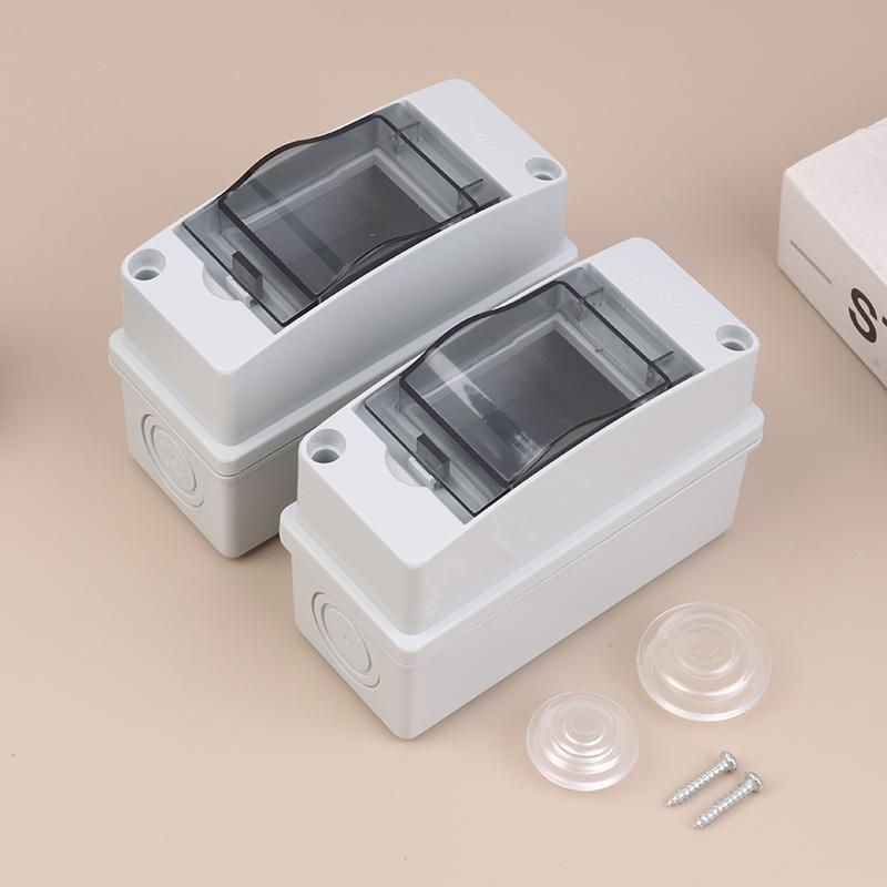 2/1Pcs Power Distribution Protection Box Circuit Breaker Box Waterproof Distribution Box For Hotel Workshop Power Stations